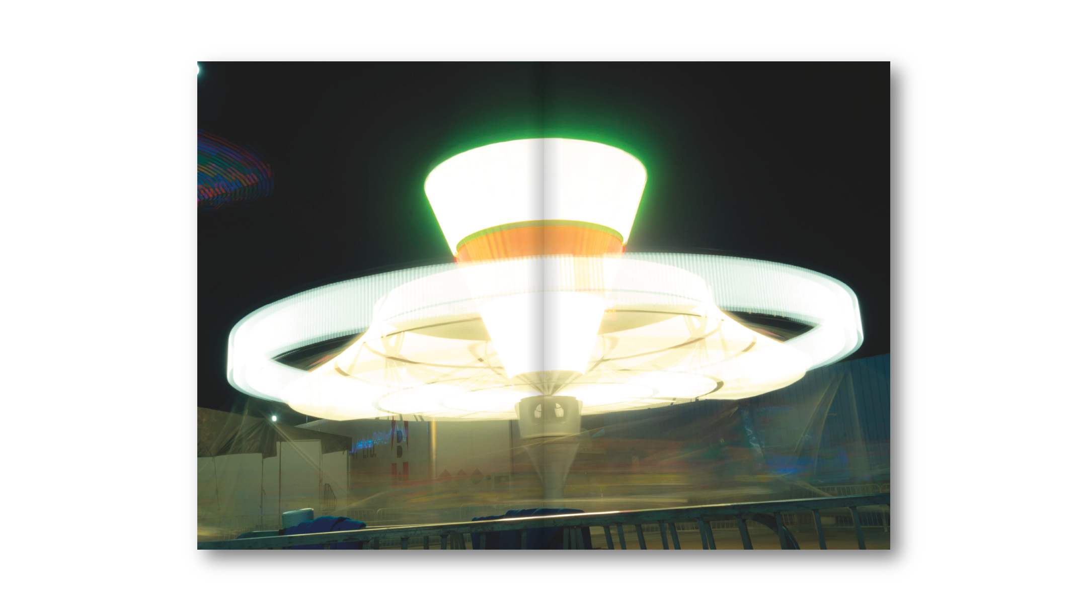 Night ride long exposure